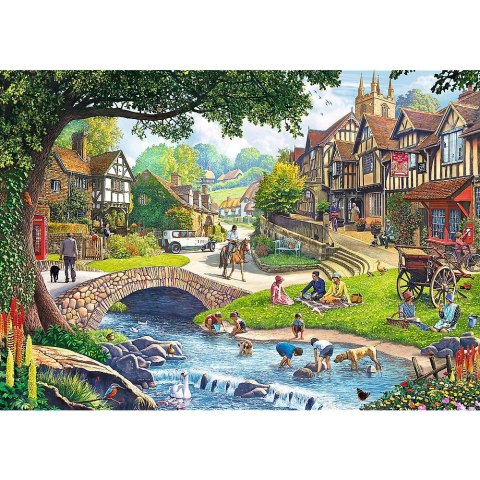 Puzzle Trefl Sielankowe życie 2x500 el. (37494) Trefl Puzzle Trefl Sielankowe życie 2x500 el. (37494) Trefl