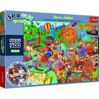 Puzzle Trefl Spy Guy Lost Items: Europe (37481) Trefl