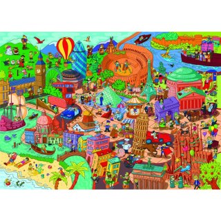 Puzzle Trefl Spy Guy Lost Items: Europe (37481) Trefl