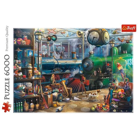 Puzzle Trefl Stacja Kolejowa (65004) Trefl Puzzle Trefl Stacja Kolejowa (65004) Trefl