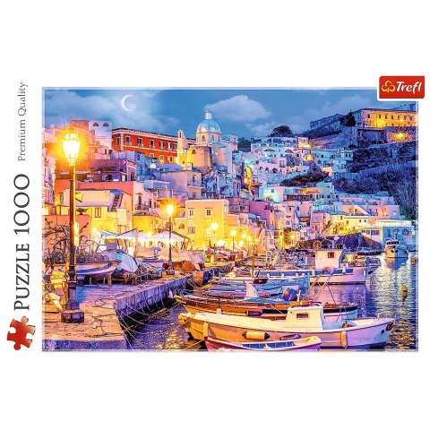 Puzzle Trefl Wyspa Procida nocą, Włochy 1000 el. (10794) Trefl Puzzle Trefl Wyspa Procida nocą, Włochy 1000 el. (10794) Trefl