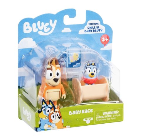 Figurka Tm Toys Bluey Blue 2pak Baby Bluey i Chilli (BLU17616) Tm Toys