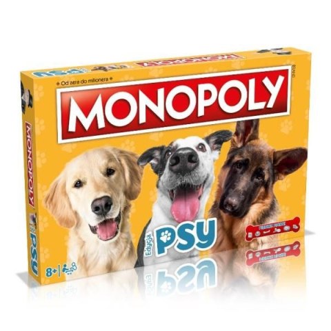 Gra planszowa Hasbro Monopoly Psy Hasbro Gra planszowa Hasbro Monopoly Psy Hasbro