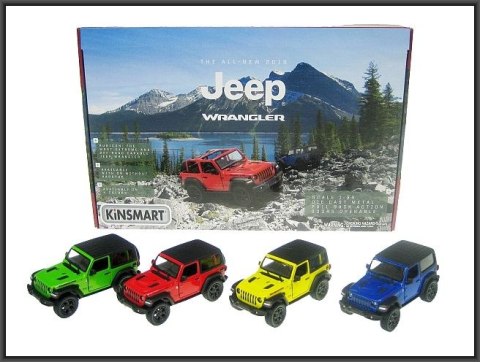 Samochód Hipo Jeep Wrangler 2018 4-kolory 1:34 napęd (HXKT231) Hipo Samochód Hipo Jeep Wrangler 2018 4-kolory 1:34 napęd (HXKT231) Hipo