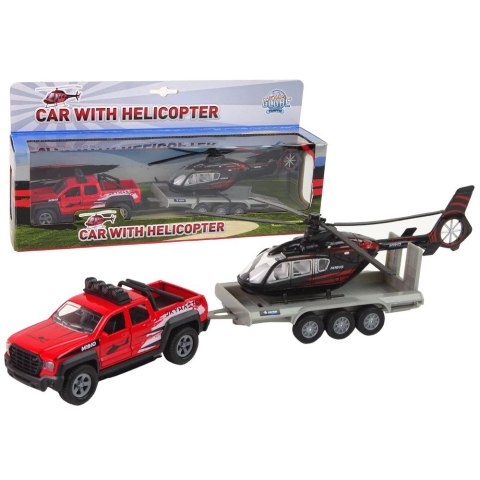 Samochód Hipo terenowy z helikopterem 35cm (520249) Hipo Samochód Hipo terenowy z helikopterem 35cm (520249) Hipo