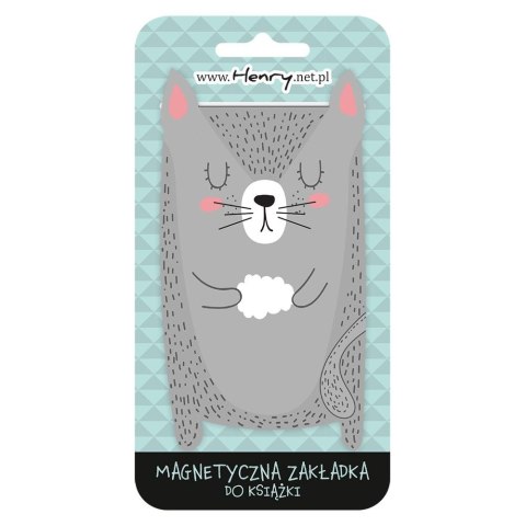 Zakładka do książki Henry AKI kot szary (5907465669122) Henry Zakładka do książki Henry AKI kot szary (5907465669122) Henry