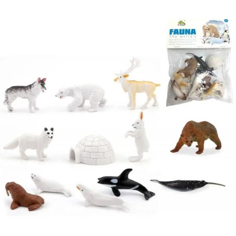 Figurka Trifox ZWIERZĘTA ZOO POLARNE 12 SZTUK (A-0929) Trifox Figurka Trifox ZWIERZĘTA ZOO POLARNE 12 SZTUK (A-0929) Trifox