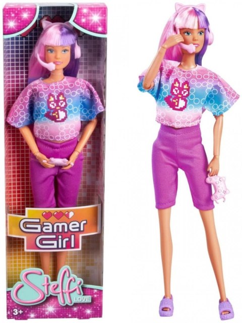 Lalka Simba Steffi Gamer Girl [mm:] 290 (573-3704) Simba