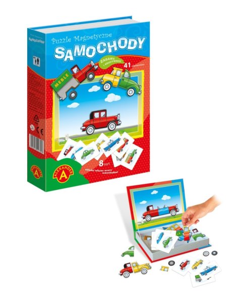Puzzle Alexander magnetyczne - samochody 410 el. Alexander Puzzle Alexander magnetyczne - samochody 410 el. Alexander