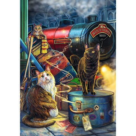 Puzzle Trefl Magic Collection Premium Plus Ekspres czarownic 1000 el. (10897) Trefl Puzzle Trefl Magic Collection Premium Plus Ekspres czarownic 1000 el. (10897) Trefl