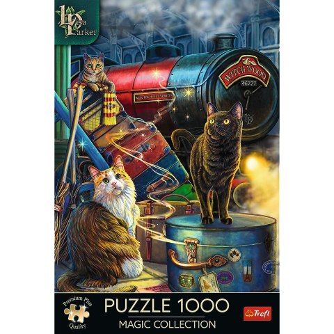 Puzzle Trefl Magic Collection Premium Plus Ekspres czarownic 1000 el. (10897) Trefl Puzzle Trefl Magic Collection Premium Plus Ekspres czarownic 1000 el. (10897) Trefl