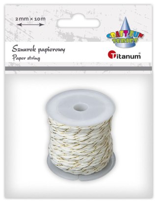 Sznurek Titanum Craft-Fun Series papierowy 10m (24BR0201-16) Titanum