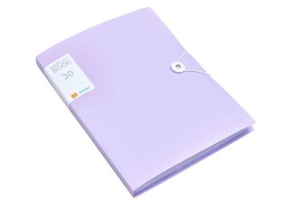 Teczka plastikowa na gumkę Koszulki 30 Szt A4 fioletowy Lean (20219) Lean