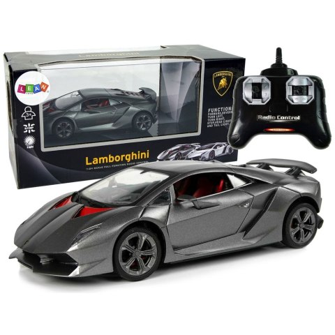 Samochód Lean R/C 1:24 Lamborghini Srebrne 2.4 G Światła (9737) Lean Samochód Lean R/C 1:24 Lamborghini Srebrne 2.4 G Światła (9737) Lean