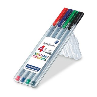 Cienkopis Staedtler 0,3mm 4kol. (S 334 SB4) Staedtler