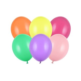 Balon gumowy Partydeco Party Deco BALONY STRONG PASTEL pastelowy 50 szt mix (SB12P-000/50) Partydeco