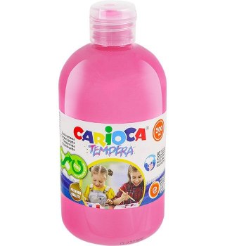 Farba tempera Carioca kolor: różowy ciemny 500ml 1 kolor. (170-2715) Carioca