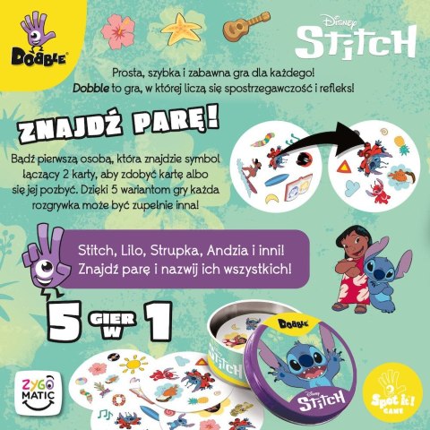 Gra strategiczna Rebel Dobble Stitch Rebel Gra strategiczna Rebel Dobble Stitch Rebel