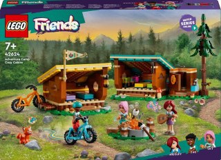 Klocki konstrukcyjne Lego Friends Przytulne domki na letnim obozie (42624) Lego