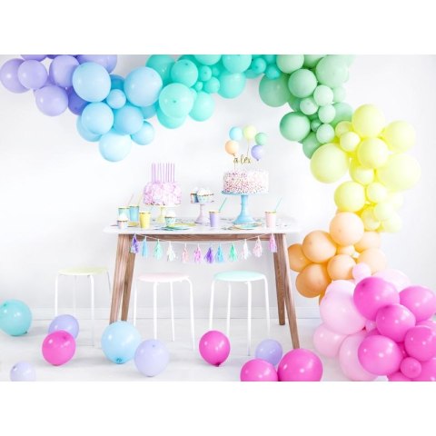 Balon gumowy Partydeco Strong Pastel Pale Pink 100 szt. (SB14P-081B) Partydeco