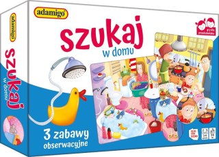 Gra edukacyjna Adamigo SZUKAJ W DOMU Adamigo