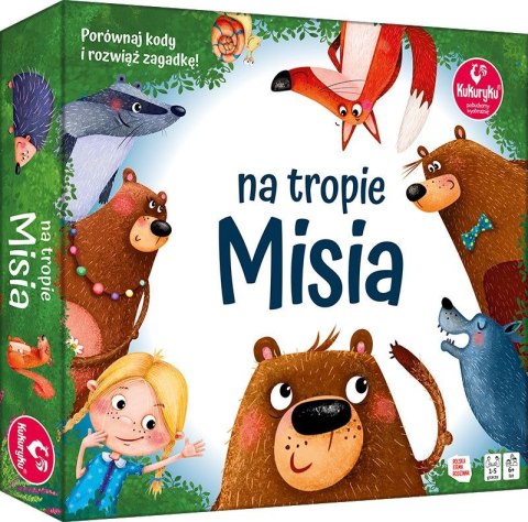 Gra planszowa Kukuryku Na tropie Misia Kukuryku Gra planszowa Kukuryku Na tropie Misia Kukuryku