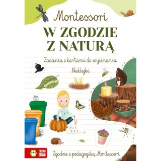 Książeczka edukacyjna Zielona Sowa Montessori. W zgodzie z naturą Zielona Sowa