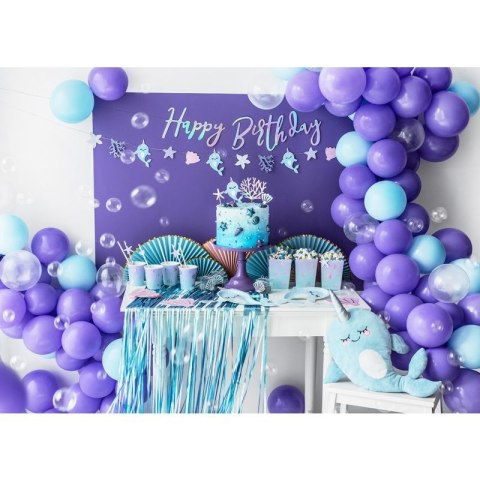 Balon gumowy Partydeco fioletowy (SB12P-004) Partydeco