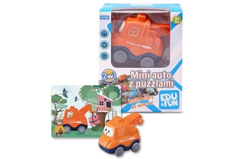 Samochód Artyk mini dźwig z puzzlami (125881) Artyk Samochód Artyk mini dźwig z puzzlami (125881) Artyk