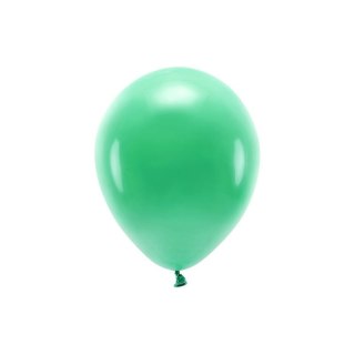 Balon gumowy Partydeco Pastel Eco Balloons zielony 260mm (ECO26P-012) Partydeco