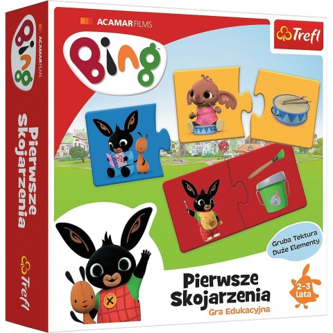 Gra edukacyjna Trefl Bing Pierwsze skojarzenia/Acamar Films / Acamar Films Bing Bing Pierwsze skojarzenia (02061) Trefl