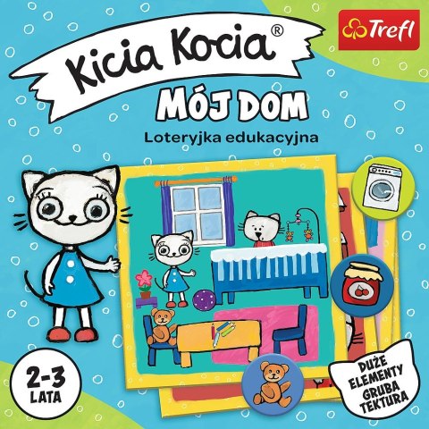 Gra edukacyjna Trefl Kicia Kocia Mój Dom Mó dom (02055) Trefl