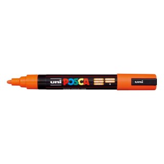 Marker specjalistyczny Uni Posca, pomarańczowy 1,8-2,5mm okrągła końcówka (PC-5M) Uni