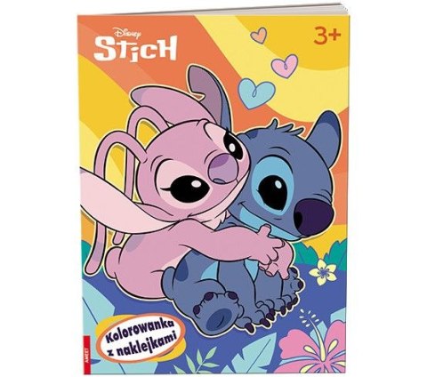 Książka dla dzieci Ameet Disney Stich Kolorowanka z Naklejkami (NA-9135) Ameet Książka dla dzieci Ameet Disney Stich Kolorowanka z Naklejkami (NA-9135) Ameet