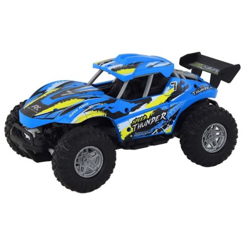 Samochód Lean 1:16 Zdalnie Sterowane Off-Road Samochód Terenowy RC Niebieski (17361) Lean