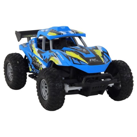 Samochód Lean 1:16 Zdalnie Sterowane Off-Road Samochód Terenowy RC Niebieski (17361) Lean