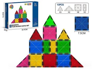 Klocki magnetyczne Adar 13 elementów (604872) Adar