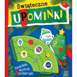 Książeczka edukacyjna Aksjomat Świąteczne upominki. Ozdobię, wytnę, podaruję (3141) Aksjomat