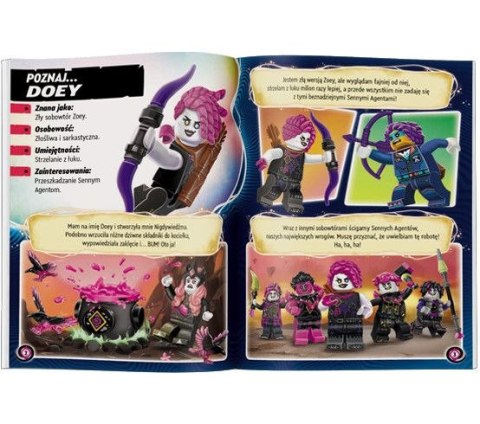 Książeczka edukacyjna Ameet LEGO® DREAMZzz™ Kłopoty w Świecie Snów (LNC 5404) Ameet