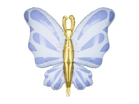 Balon foliowy Partydeco Motyl, 69x69 cm, błękit (FB248-011) Partydeco Balon foliowy Partydeco Motyl, 69x69 cm, błękit (FB248-011) Partydeco