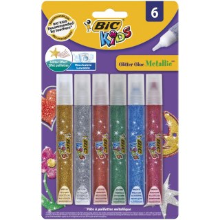 Klej artystyczny Bic brokatowy metaliczny 10,5ml Bic