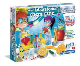 Zabawka edukacyjna Clementoni MOJE LABORATORIUM CHEMICZNE (60250) Clementoni