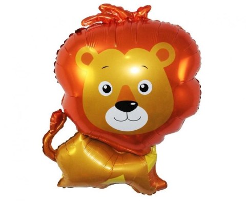 Balon foliowy Godan Lew z grzywą, 66x48 cm (BF-HLWG) Godan Balon foliowy Godan Lew z grzywą, 66x48 cm (BF-HLWG) Godan