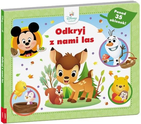 Książeczka edukacyjna Ameet Disney Maluch. Odkryj z nami las. (ok 9202) Ameet Książeczka edukacyjna Ameet Disney Maluch. Odkryj z nami las. (ok 9202) Ameet