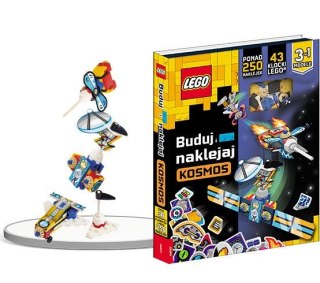 Książka dla dzieci Ameet LEGO® Books. Buduj i naklejaj. Kosmos (bsc 6603) Ameet