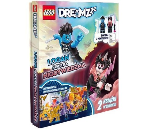 Książka dla dzieci Ameet LEGO® DREAMZzz™. Logan kontra Nigdywiedźma (Z ALB 5401) Ameet