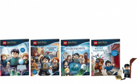 Książka dla dzieci Ameet LEGO® Harry Potter™. Zestaw książek z klockami LEGO (TIN6401) Ameet