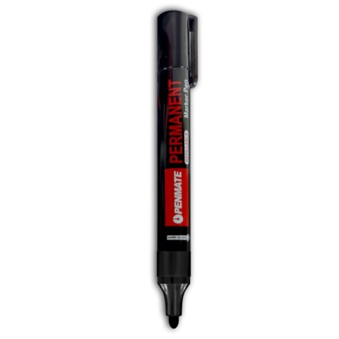 Marker permanentny Penmate czarny okrągła końcówka TT8610, czarny 1,0-3,0mm okrągła końcówka (1-3) Penmate