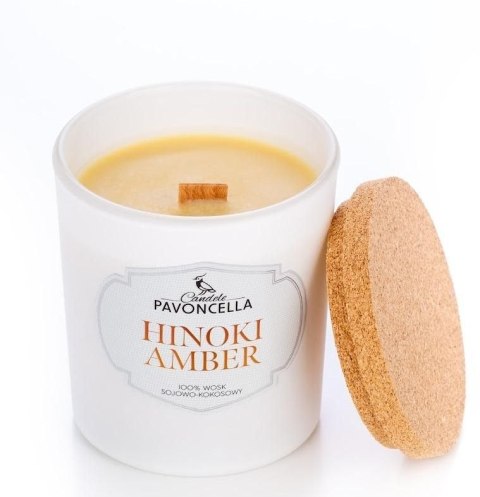 Świeczka ozdobna Pavoncella Classico Hinoki Amber biała 135g (5905711530158) Pavoncella Świeczka ozdobna Pavoncella Classico Hinoki Amber biała 135g (5905711530158) Pavoncella