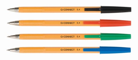 Długopis Q-Connect niebieski 0,4mm (KF34047) Q-Connect